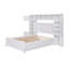 Lit double en bois avec armoire et tablette tout-en-un, blanc-2038779853
