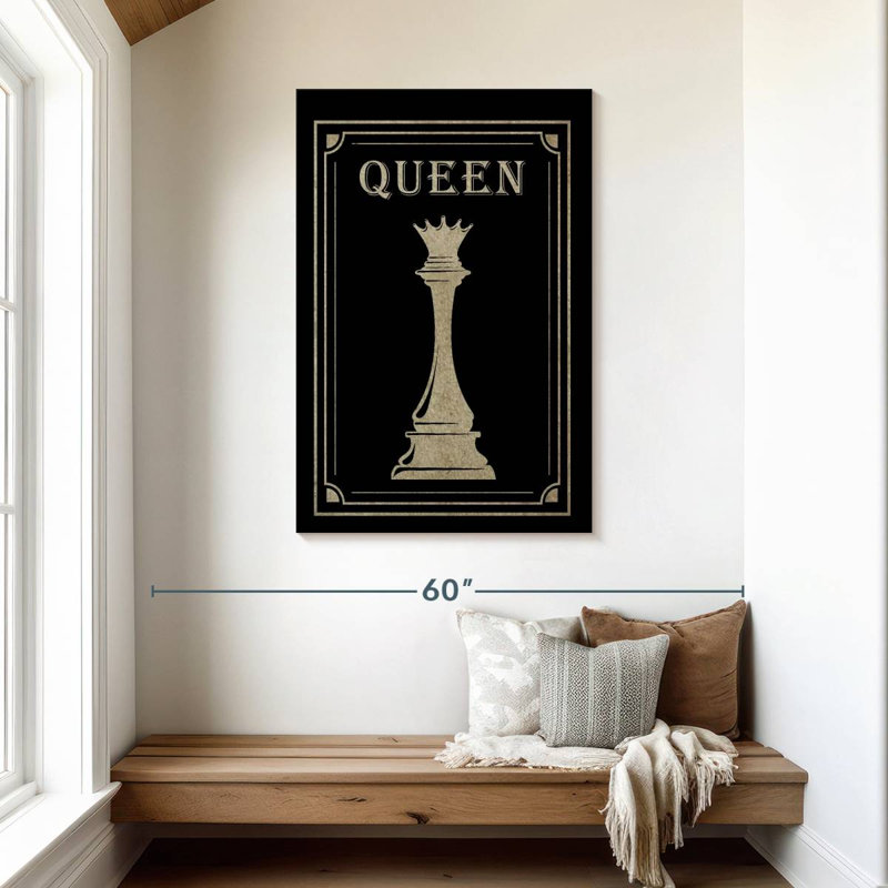 Chess Queen, 45" H x 30" W