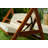 Montserrath Solid Wood Porch Swing with Canopy-1841436513