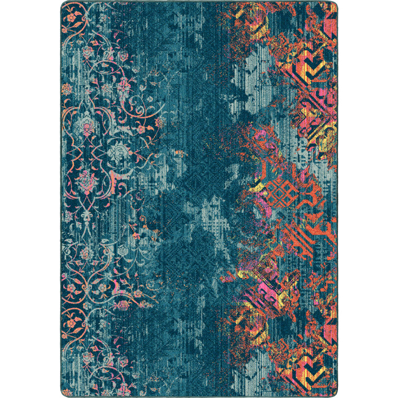 Rahaf Indoor Rug, Rectangle 5' x 8'