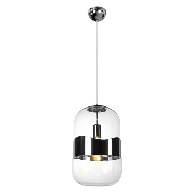 Aurelle 1 - Light Shaded Pendant, Chrome