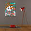 «Snowman Style» par Hello Angel, art mural sur toile-989490793