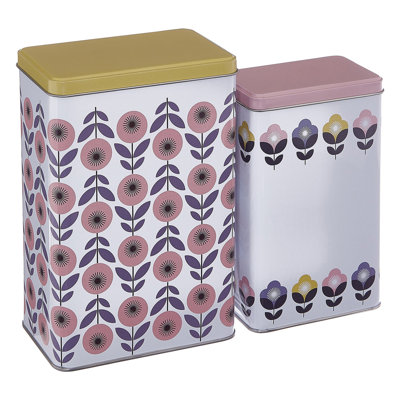 Metal Canister - Set of 2