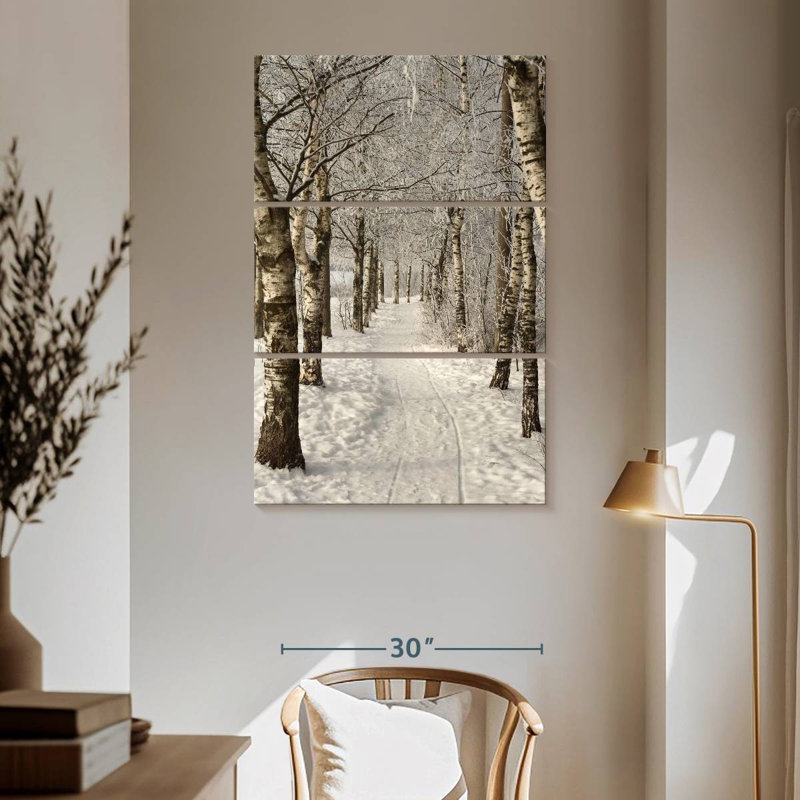 Alvord Birch Tree Lane, H 65 po x l 42 po