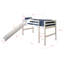 Lit simple mezzanine simple avec glissoire Tent-1913900102-1913900101