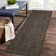 Modern Rugs for Bedroom Imitation Braided Pattern Soft Carpet