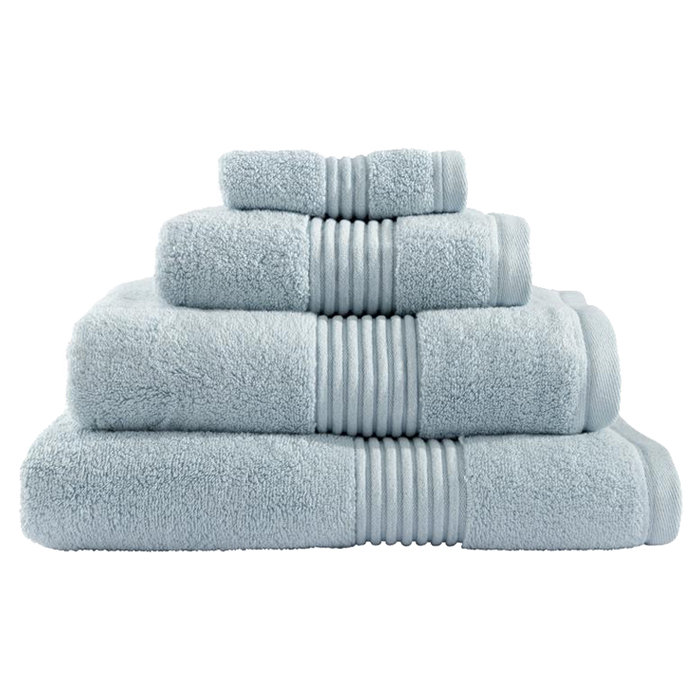 Zero Twist Hand Towel in Duck Egg, 127cm H x 70cm W