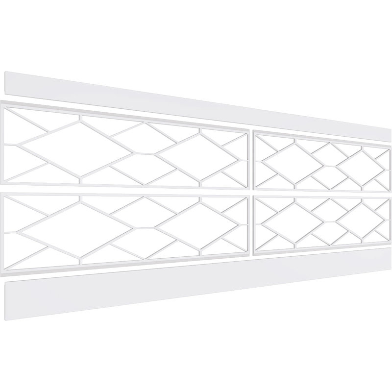 Ensemble de lambris en PVC Hudson, H 32 po x l 94,5 po x P 0,625 po