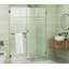65" W x 78" H Hinged Frameless Shower Door-307459462