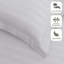 Aspire Homeware 3 Piece Hotel Quality Dyed Duvet Complete Set with Pillowcases for Premium Comfort-121692274-121692279