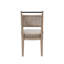 Chaise à dossier en corde - Caramel-1332406089