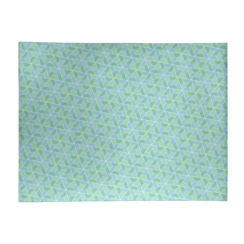 Tapis de zone verte trapézoïdals, Rectangle 4 pi x 6 pi