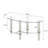 Xamiera 4 Legs Oval Coffee Table with Storage-637727326-637727322