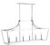 Nardone 6 - Light Kitchen Island Linear Pendant