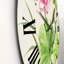 Vintage Lotuses roses dans l'étang V - horloge murale traditionnelle-60281487