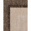Tapis brun en polypropylène tissé à la machine Thanos-88090009
