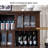 43.31"American-style solid wood dining side cabinet