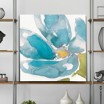 « fleur splash i », peinture