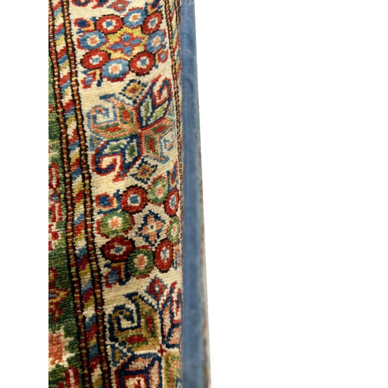 Oriental Area Rug in Light Blue