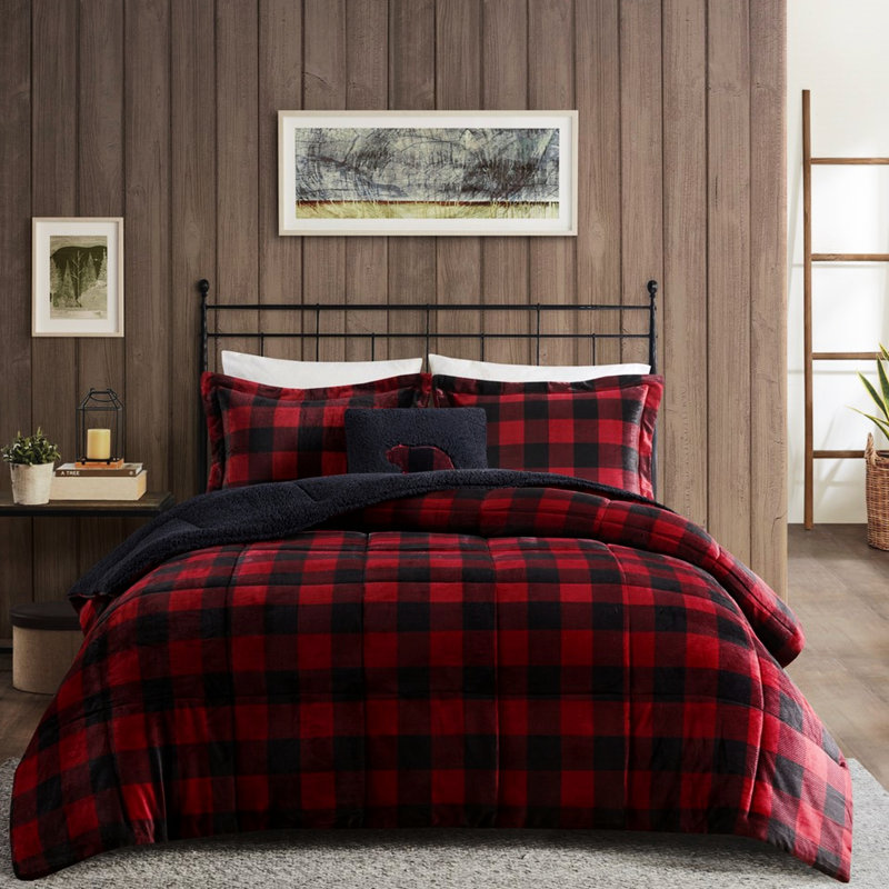 Couette pour un lit double/queen confortable et douillet avec rembourrage et tissu