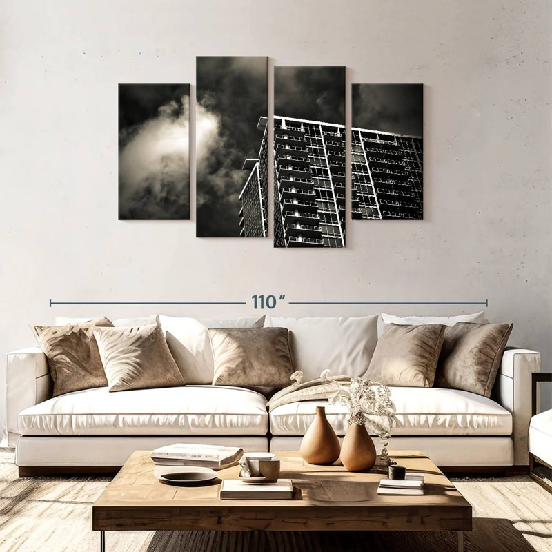 BW Building, 48" H x 75" W