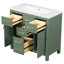 Meuble-lavabo simple 36,01 avec comptoir