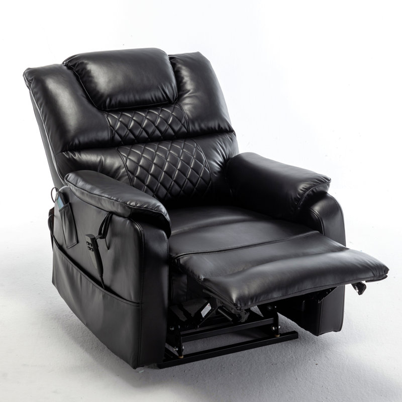 Fauteuil inclinable électrique Power Lift, Noir, noir, noir, noir