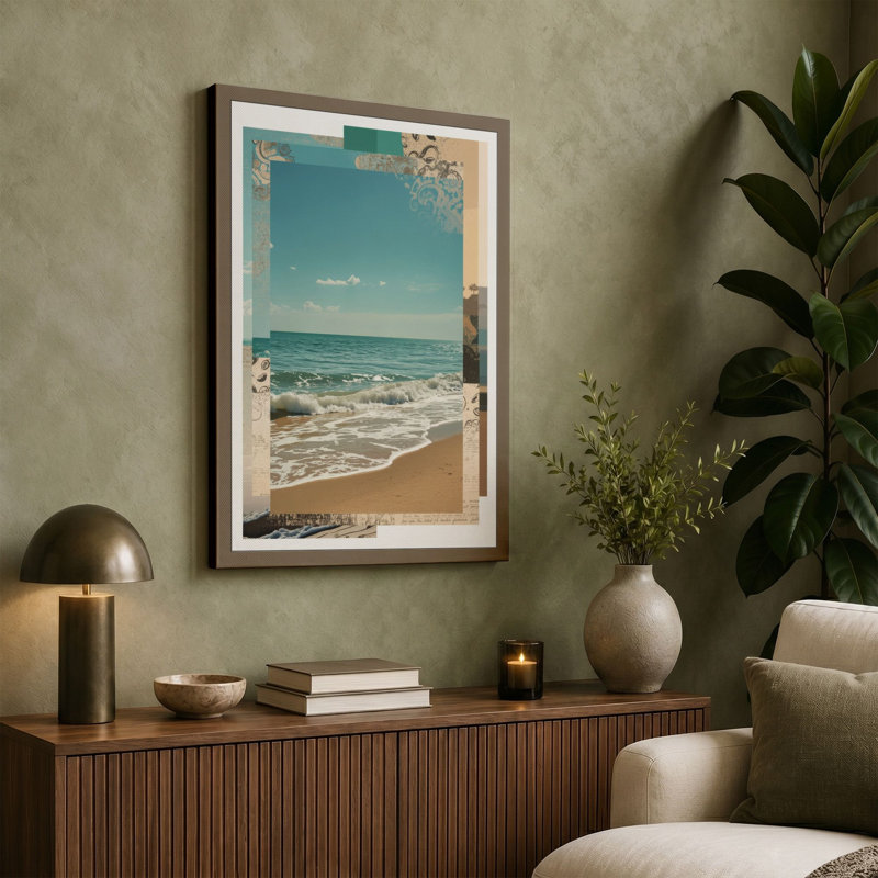 Print, 18x12 - 45.7 x 30.5 cm, Ochre Border