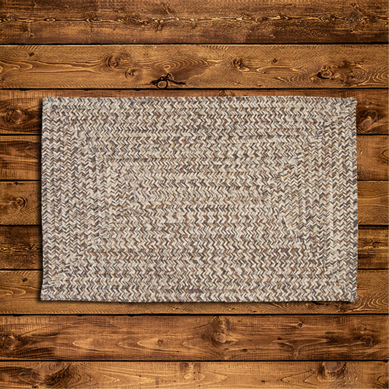 Tapis réversible intérieur / extérieur Tabb - gris, Rectangle 3 pi x 5 pi