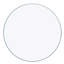 39,3 pouces, plateau de table rond en verre trempé 3/8, haute résistance, supporte facilement les charges lourdes,