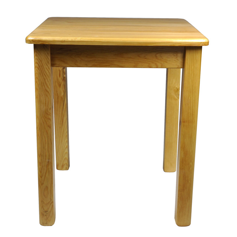 Pine Solid Wood Dining Table, Alder