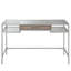 Bureau en verre Adela