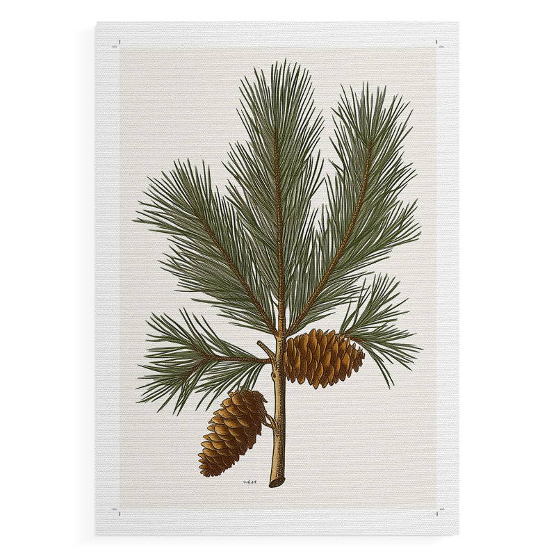 Art des Fêtes de Noël - série 2-CCLXIX -Impression sur toile seulement - NON-CADRE