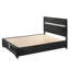 Lit pour grand lit Shimmering Silver Accent