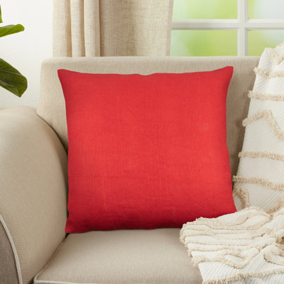 Housse de coussin en lin