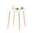 Four Leg Dining Set-1035210620-1035210623