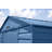 Select Steel Storage Shed Steel Storage Shed, 10X8, Flute Grey-55865219-101611789