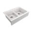 Nuova 34'' L Double Basin Kitchen Sink-491460304
