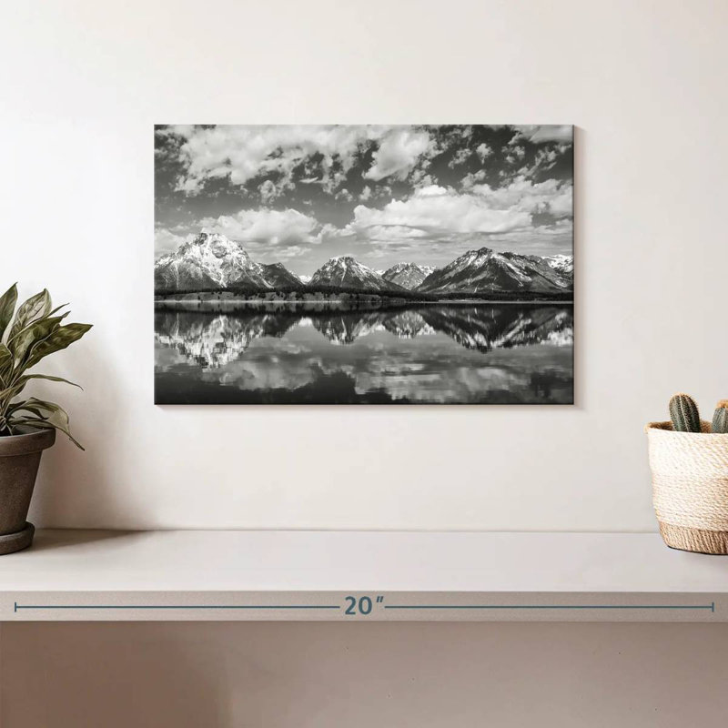 Alvord Grand Teton Panorama, H 8 po x l 12 po