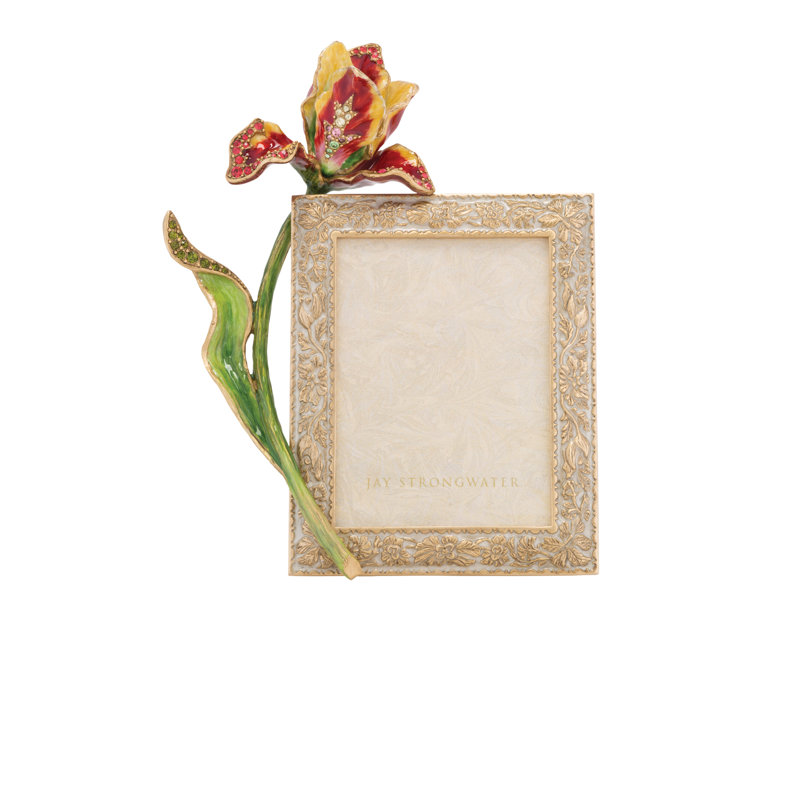 TULIP COLLECTION Gold Metal Picture Frame