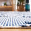 Tapis bleu marine / ivoire Woodbury-626747031