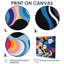 «Organic Colorful Delights I», reproduction d'art abstrait-259668432-259668435