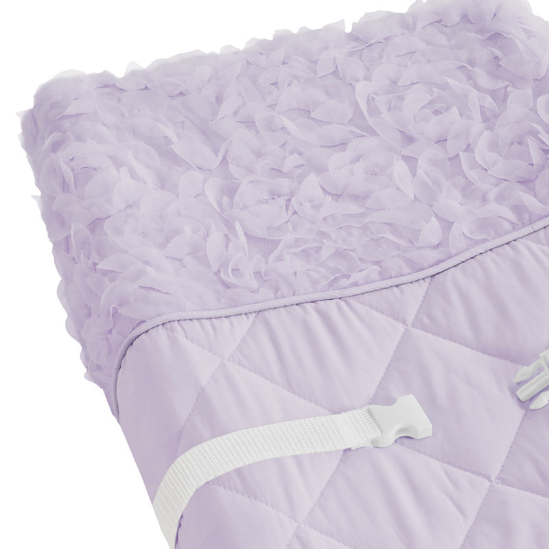 Floral Rose Changing Pad Cover