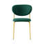 Cozy Upholstered Chair with Metal Frame-790521248-790521241
