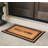 Oanez Natural Coir & Rubber Door Mat, 30x48, Thick Durable Doormats