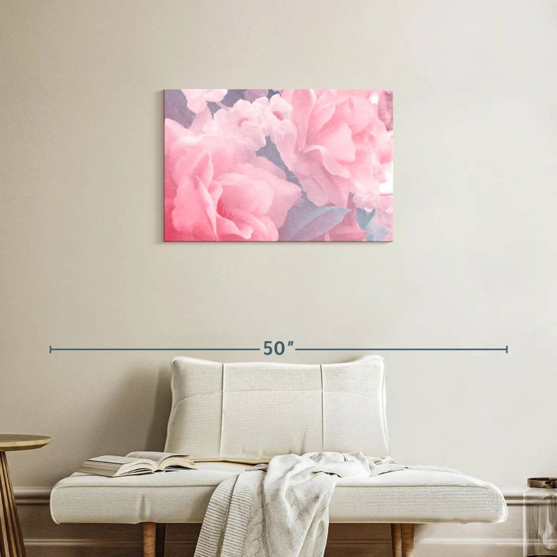 Tissu rose Harnek roses