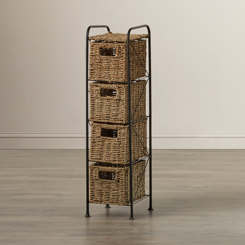 Jaylan Solid Wood 20cm W 4 - Drawer Chest of Drawers