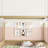 Canopy Frame Floor Bed With Fence-1228560638-1228560639
