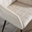 Kilduff Velvet Upholstered Dining Chair with Armrests-110990742-129588259