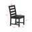 HDPE All-Weather Patio Dining Chair-2092434717